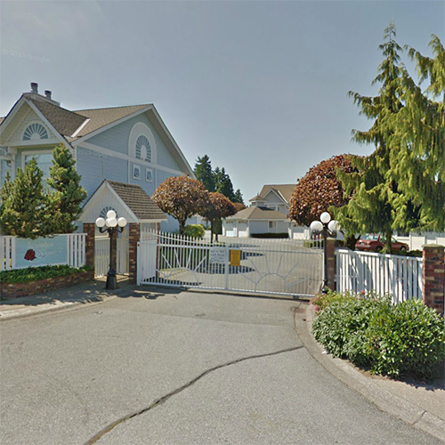 Typical townhouse exterior!