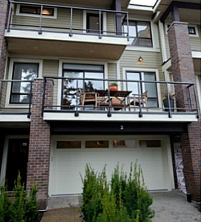 Typical townhouse exterior!