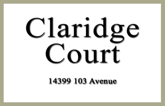 Claridge Court 14399 103RD V3T 5V5