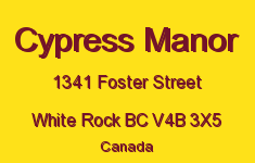 Cypress Manor 1341 FOSTER V4B 3X5