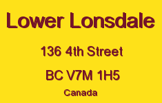 Lower Lonsdale 136 4TH V7M 1H5