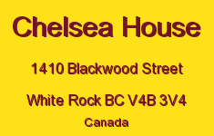 Chelsea House 1410 BLACKWOOD V4B 3V4