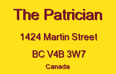 The Patrician 1424 MARTIN V4B 3W7