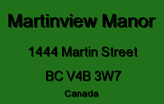 Martinview Manor 1444 MARTIN V4B 3W7