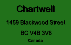Chartwell 1459 BLACKWOOD V4B 3V6
