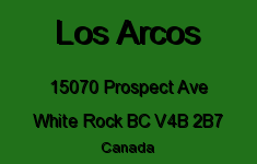 Los Arcos 15070 PROSPECT V4B 2B7