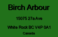 Birch Arbour 15075 27A V4P 0A1