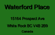 Waterford Place 15164 PROSPECT V4B 2B9