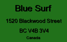 Blue Surf 1520 BLACKWOOD V4B 3V4