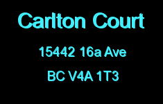 Carlton Court 15442 16A V4B 3G1