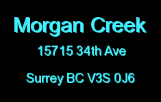 Morgan Creek 15715 34TH V3S 0J6