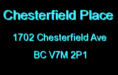 Chesterfield Place 1702 CHESTERFIELD V7M 2P1