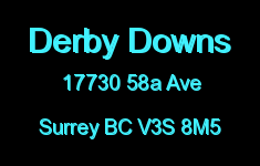Derby Downs 17730 58A V3S 8M5