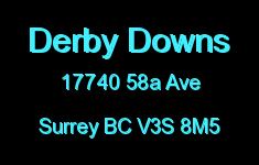 Derby Downs 17740 58A V3S 8M5