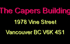 The Capers Building 1978 VINE V6K 4S1