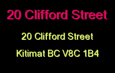 20 Clifford 20 CLIFFORD V8C 1B4