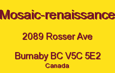 Mosaic-renaissance 2089 ROSSER V5C 5E2