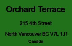 Orchard Terrace 215 4TH V7L 1J1