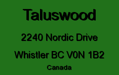 Taluswood 2240 NORDIC V0N 1B2