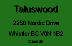 Taluswood 2250 NORDIC V0N 1B2