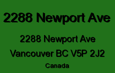 2288 Newport Ave 2288 NEWPORT V5P 2J2