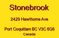 Stonebrook 2429 HAWTHORNE V3C 6G6