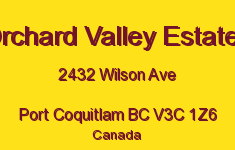 Orchard Valley Estates 2432 WILSON V3C 1Z6