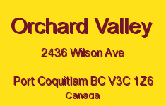 Orchard Valley 2436 WILSON V3C 1Z6