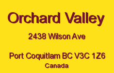 Orchard Valley 2438 WILSON V3C 1Z6