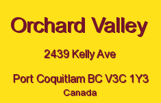 Orchard Valley 2439 KELLY V3C 1Y3