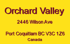 Orchard Valley 2446 WILSON V3C 1Z6