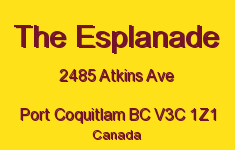 The Esplanade 2485 ATKINS V3C 1Z1