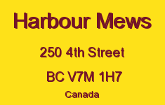 Harbour Mews 250 4TH V7M 1H7