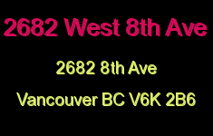 2682 West 8th 2682 8TH V6K 2B6