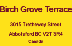 Birch Grove Terrace 3015 TRETHEWEY V2T 3R4