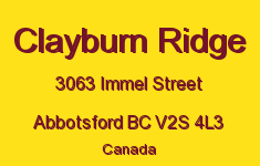 Clayburn Ridge 3063 IMMEL V2S 4L3