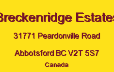 Breckenridge Estates 31771 PEARDONVILLE V2T 5S7