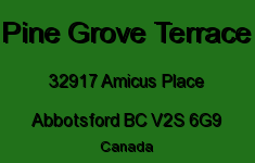 Pine Grove Terrace 32917 AMICUS V2S 6G9