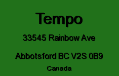 Tempo 33545 RAINBOW V2S 0B9