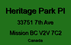 Heritage Park Pl 33751 7TH V2V 7C2