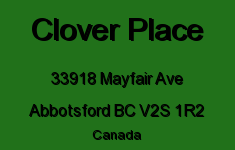 Clover Place 33918 MAYFAIR V2S 1R2