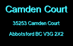 Camden Court 35253 CAMDEN V3G 2X2