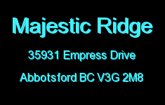Majestic Ridge 35931 EMPRESS V3G 2M8