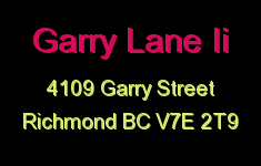 Garry Lane Ii 4109 GARRY V7E 2T9