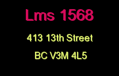 Lms 1568 413 13TH V3M 4L5