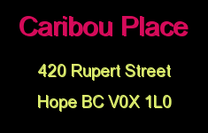 Caribou Place 420 RUPERT V2P 7C7