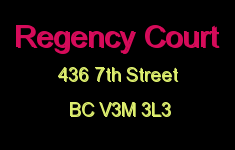 Regency Court 436 7TH V3M 3L3