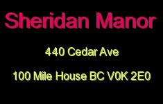 Sheridan Manor 440 CEDAR V0K 1E0