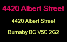 4420 Albert Street 4420 ALBERT V5C 2G2