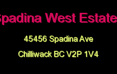 Spadina West Estates 45456 SPADINA V2P 1V4